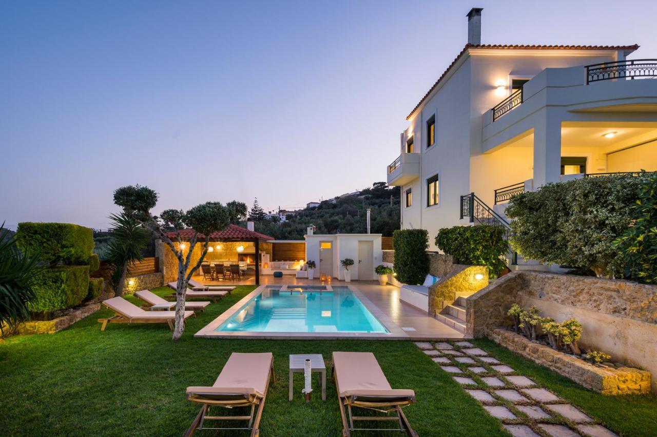 Villa Georgia Heated Pool & Jet-Tub Kolymbari Exterior foto