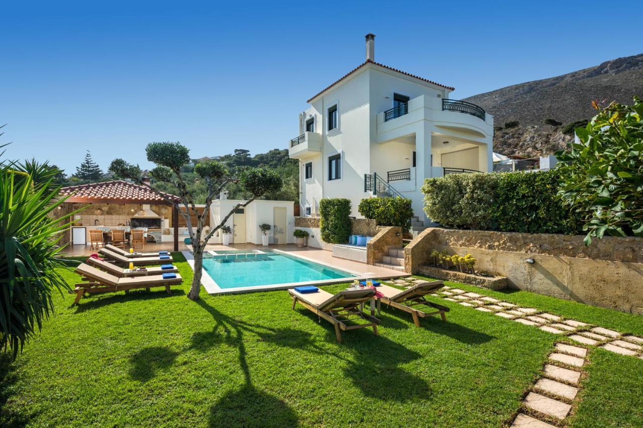 Villa Georgia Heated Pool & Jet-Tub Kolymbari Exterior foto